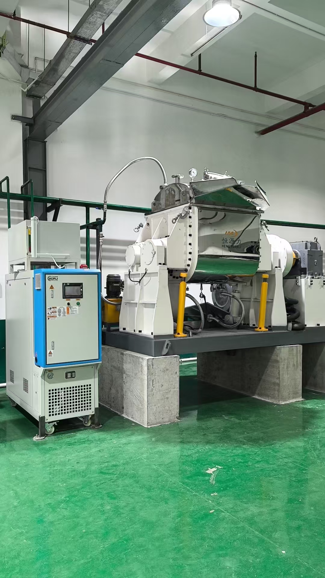 Kneader Mixer Temperature Control